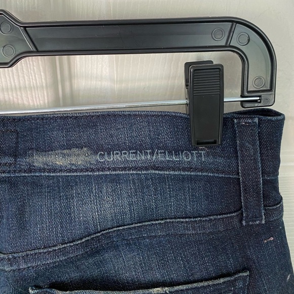 Current/Elliott Jeans Silverlake Zip Skinny Jeans in Sargent Destroy size 26 - Picture 13 of 13